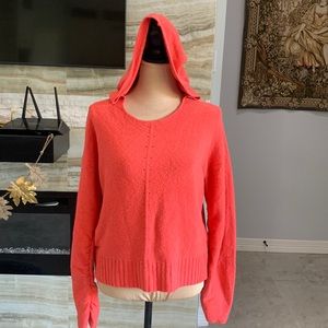 Moth by Anthropology‎ Orange Hoodie. Size S
